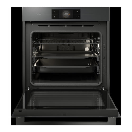 Four encastrable ASKO OP8678G - Pyrolyse - Chaleur pulsée - Porte froide - Rails télescopiques - Écran tactile