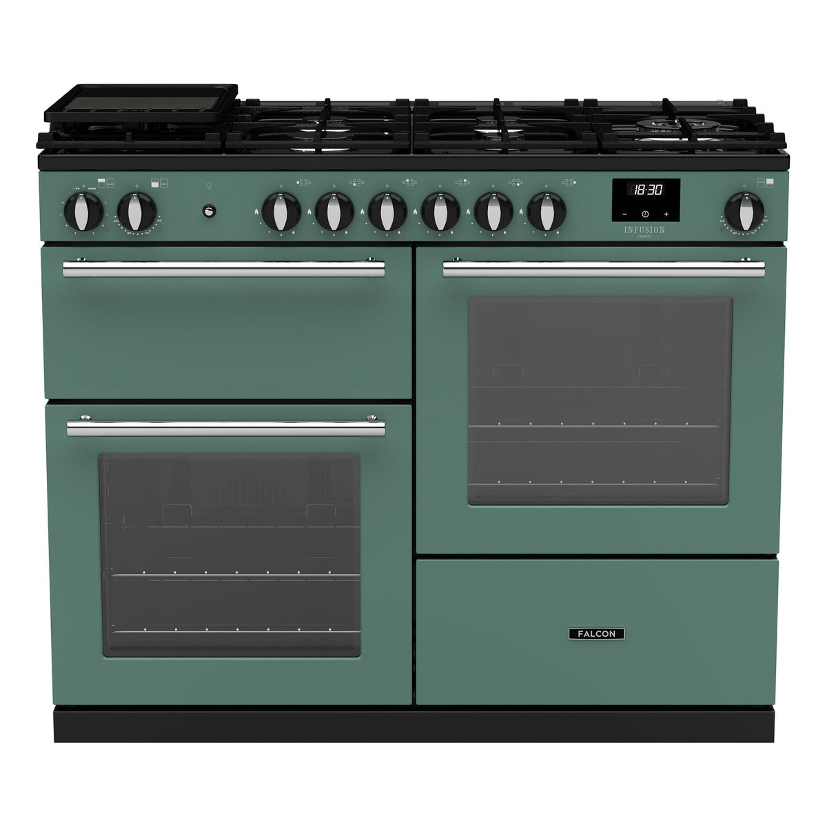 Piano de cuisson gaz FALCON INFUSION NGC OC TAB GAZ 110 CM VERT MIN