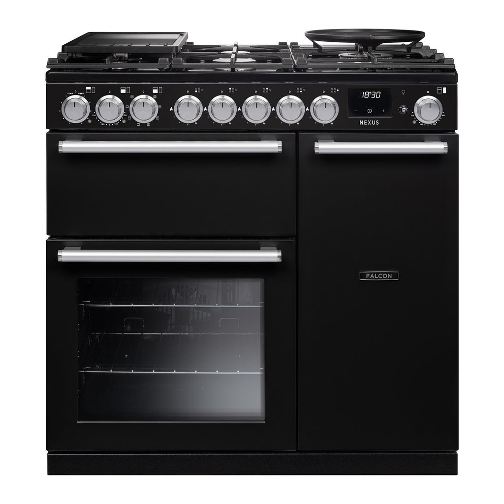Piano de cuisson gaz FALCON NEXUS NGC TAB GAZ 90 CM CHARBON CHROME