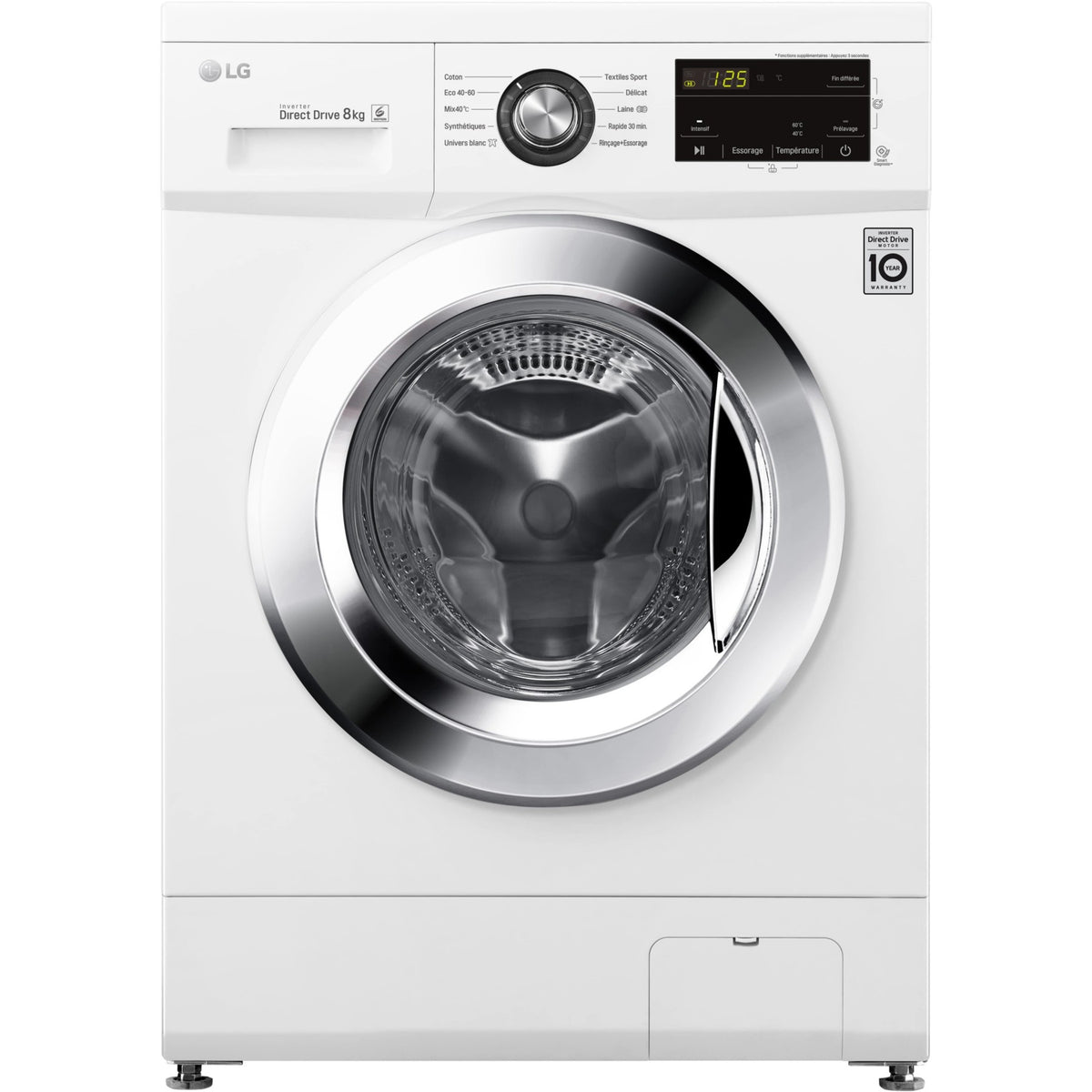 Lave linge hublot LG F84M22WH Reconditionné