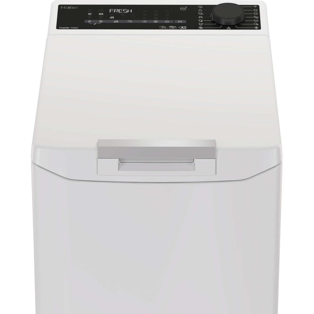 Lave linge top HAIER THASN286TM5P-S - 8 kg - 1200 tr/min - Classe A - Moteur induction - Connecté