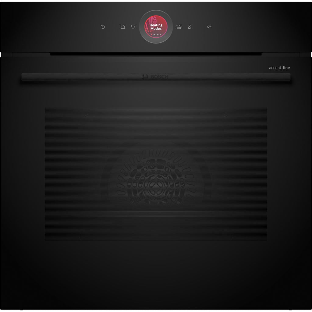 Four encastrable BOSCH HBG972KB1 - Pyrolyse - Chaleur pulsée - Porte froide - Série 8 - Sonde de Cuisson - Air Fry