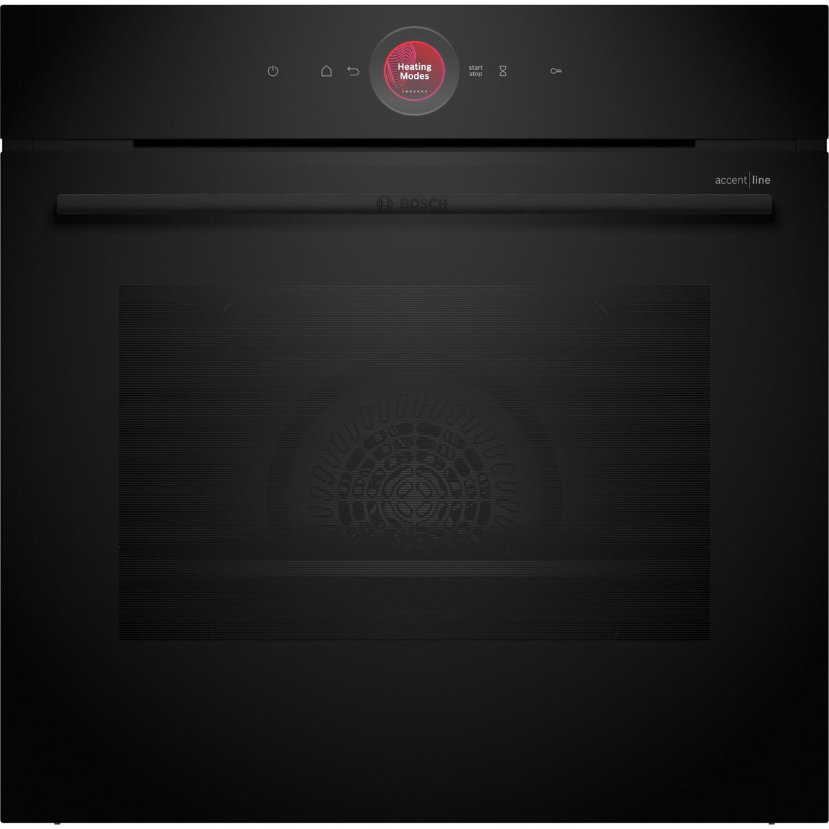 Four encastrable BOSCH HBG972KB1 - Pyrolyse - Chaleur pulsée - Porte froide - Série 8 - Sonde de Cuisson - Air Fry