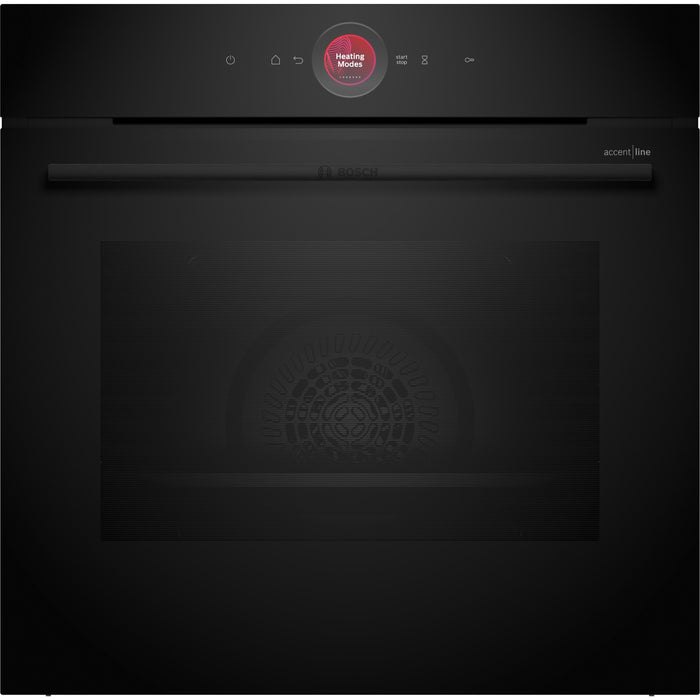 Four encastrable BOSCH HBG972KB1 - Pyrolyse - Chaleur pulsée - Porte froide - Série 8 - Sonde de Cuisson - Air Fry