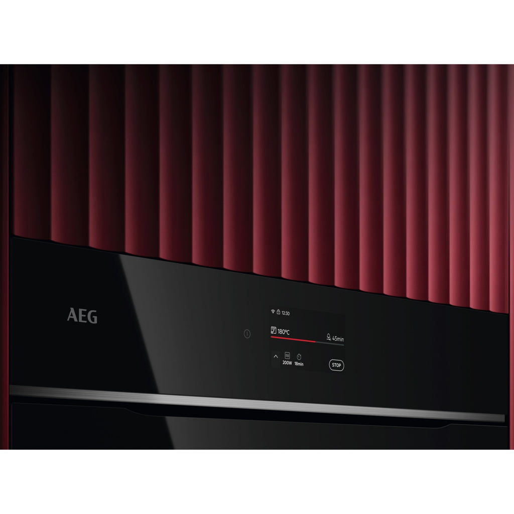 Four micro onde combiné AEG TM7NK721B - Combiné micro-ondes - Écran tactile