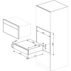 Tiroir Chauffant SMEG CPRT115G