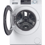 Lave linge hublot HAIER HW100-BP14929A-S - 10 kg - 1400 tr/min - Classe A - Moteur induction