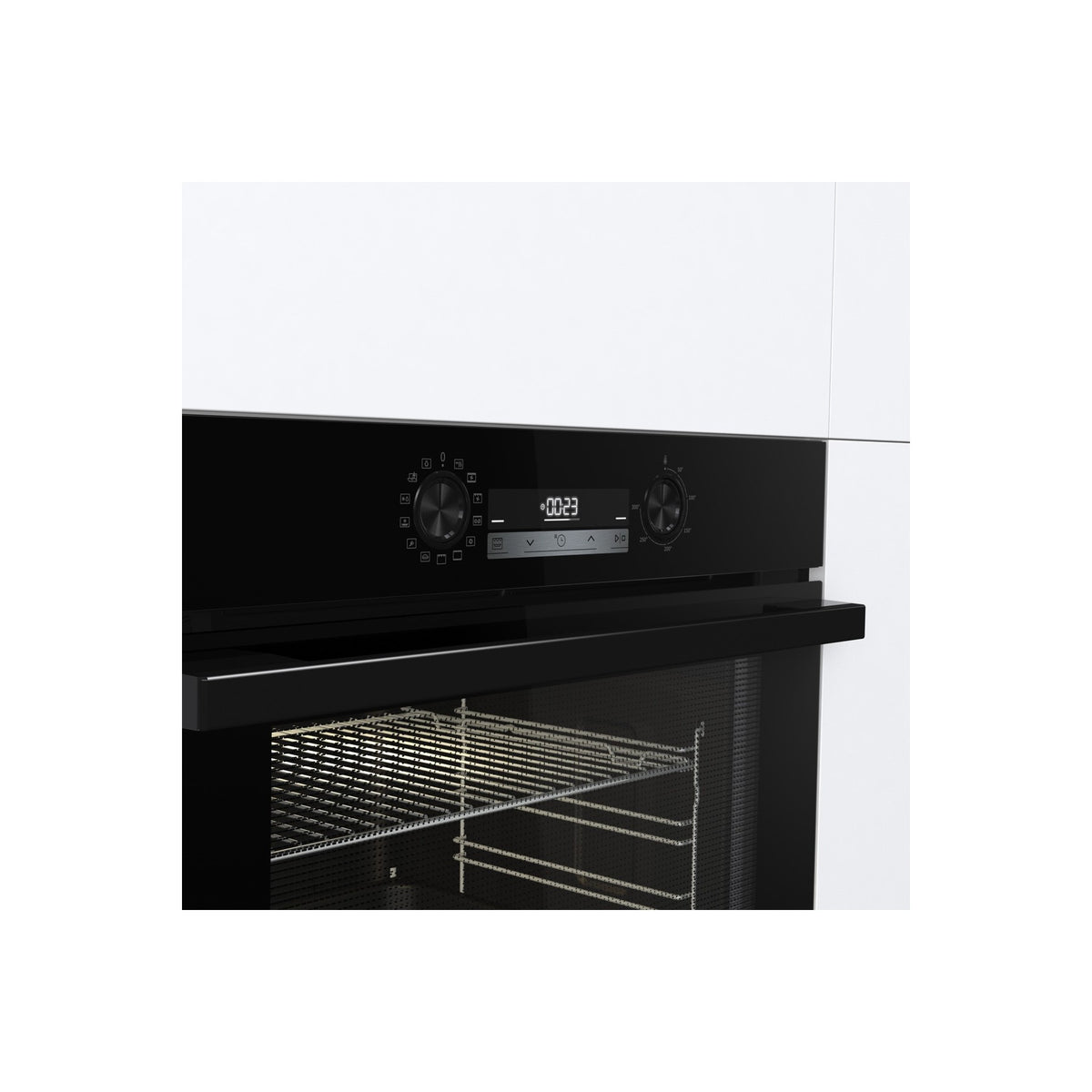 Four encastrable HISENSE BI64213SEPBG - Pyrolyse - Chaleur pulsée - Porte froide - Rails télescopiques