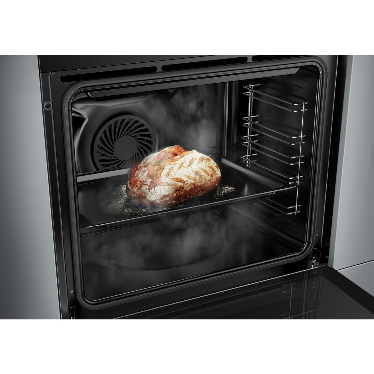 Four encastrable ROSIERES FC3O5871PN - Pyrolyse - Chaleur pulsée - Porte froide