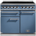 Piano de cuisson induction FALCON Semi Pro DELUXE 100 BLEU DE CHINE NICKEL
