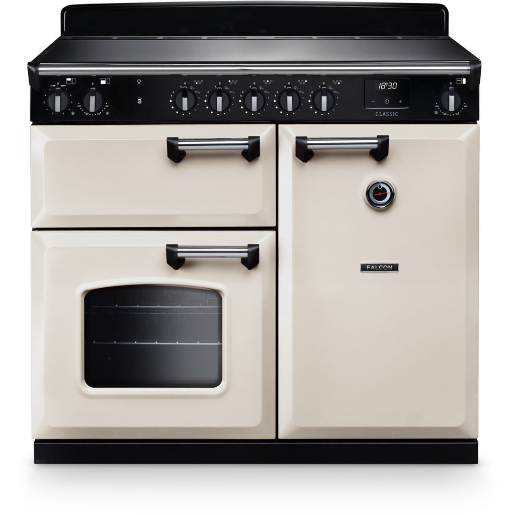 Piano de cuisson induction FALCON NGC TAB IND 100 CM CREME PASTEL CHROME