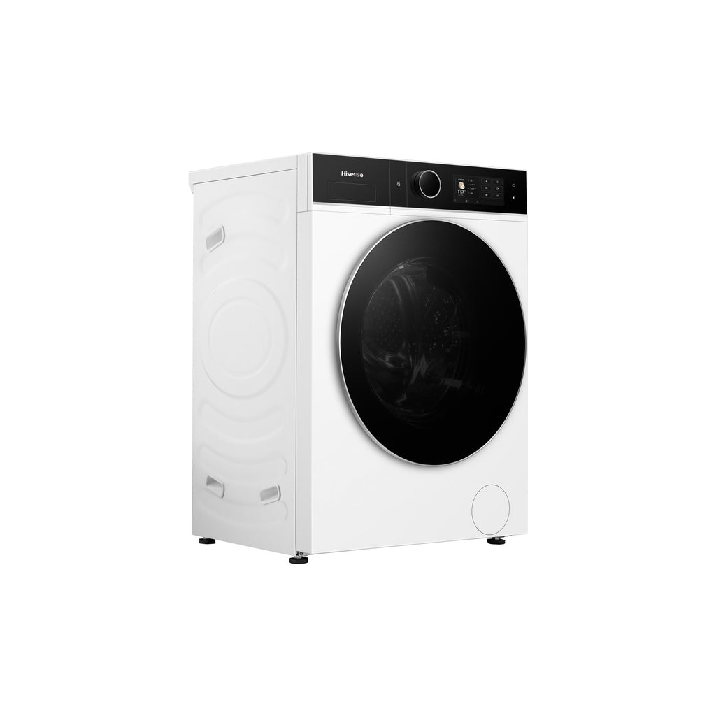 Lave linge séchant hublot HISENSE WD5I1245BWRH - 12/8 kg - 1400 tr/min - Classe A - Moteur Inverter - Dosage automatique - Connecté