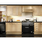 Piano de cuisson gaz FALCON Semi Pro DELUXE 90 NOIR CHROME