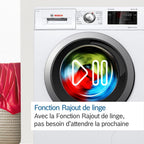 Lave linge hublot BOSCH WGE02203FR - 7 kg - 1200 tr/min - Classe A - Moteur induction - Série 2