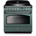 Piano de cuisson induction FALCON FX TAB IND 90 CM VERT MINERAL MAT CHROME