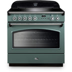 Piano de cuisson induction FALCON FX TAB IND 90 CM VERT MINERAL MAT CHROME
