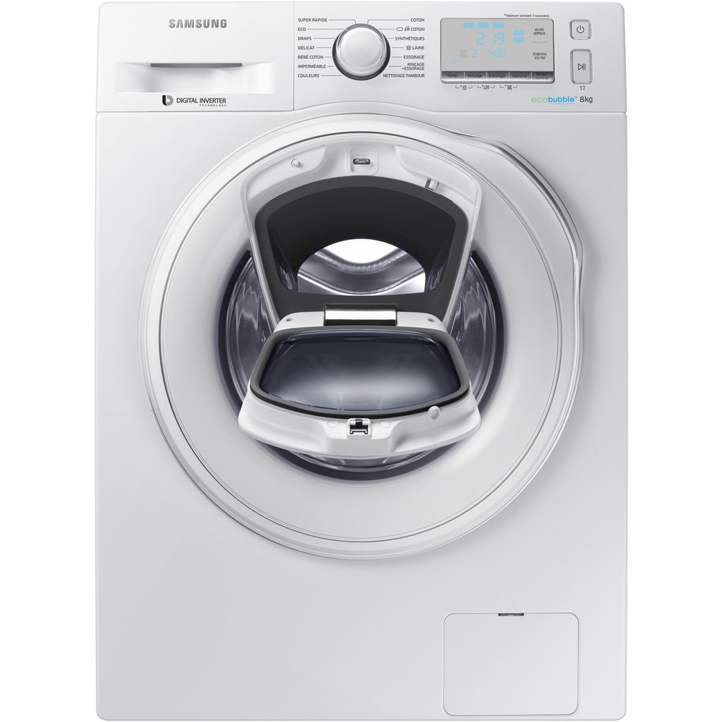 Lave linge hublot SAMSUNG ADDWASH WW 8EK6415 SW Reconditionné