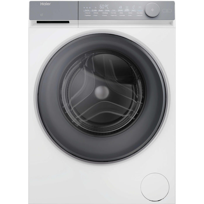 Lave linge hublot HAIER HW100-B14367U-FR - 10 kg - 1400 tr/min - Classe A - Moteur induction direct drive - Connecté