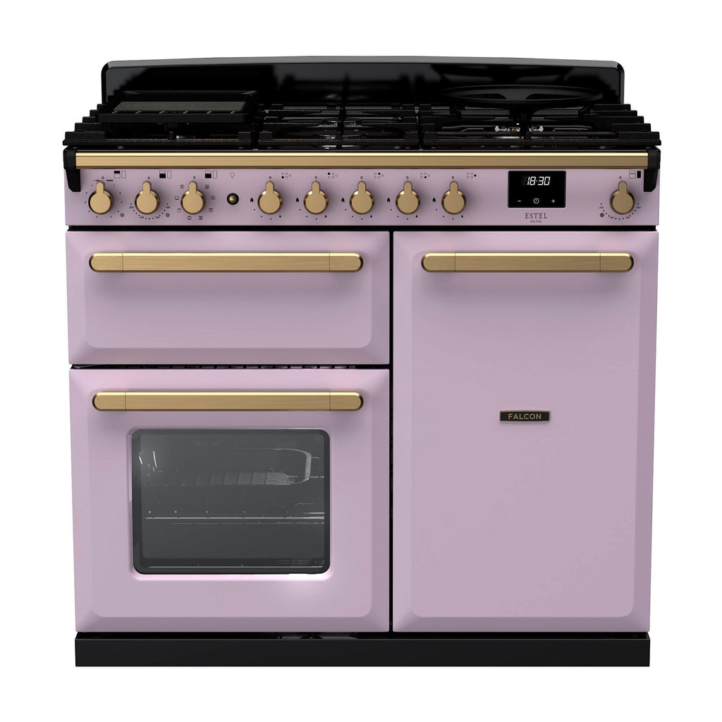 Piano de cuisson induction FALCON ESTEL DELUXE TAB IND 90 CM PARME LAITON