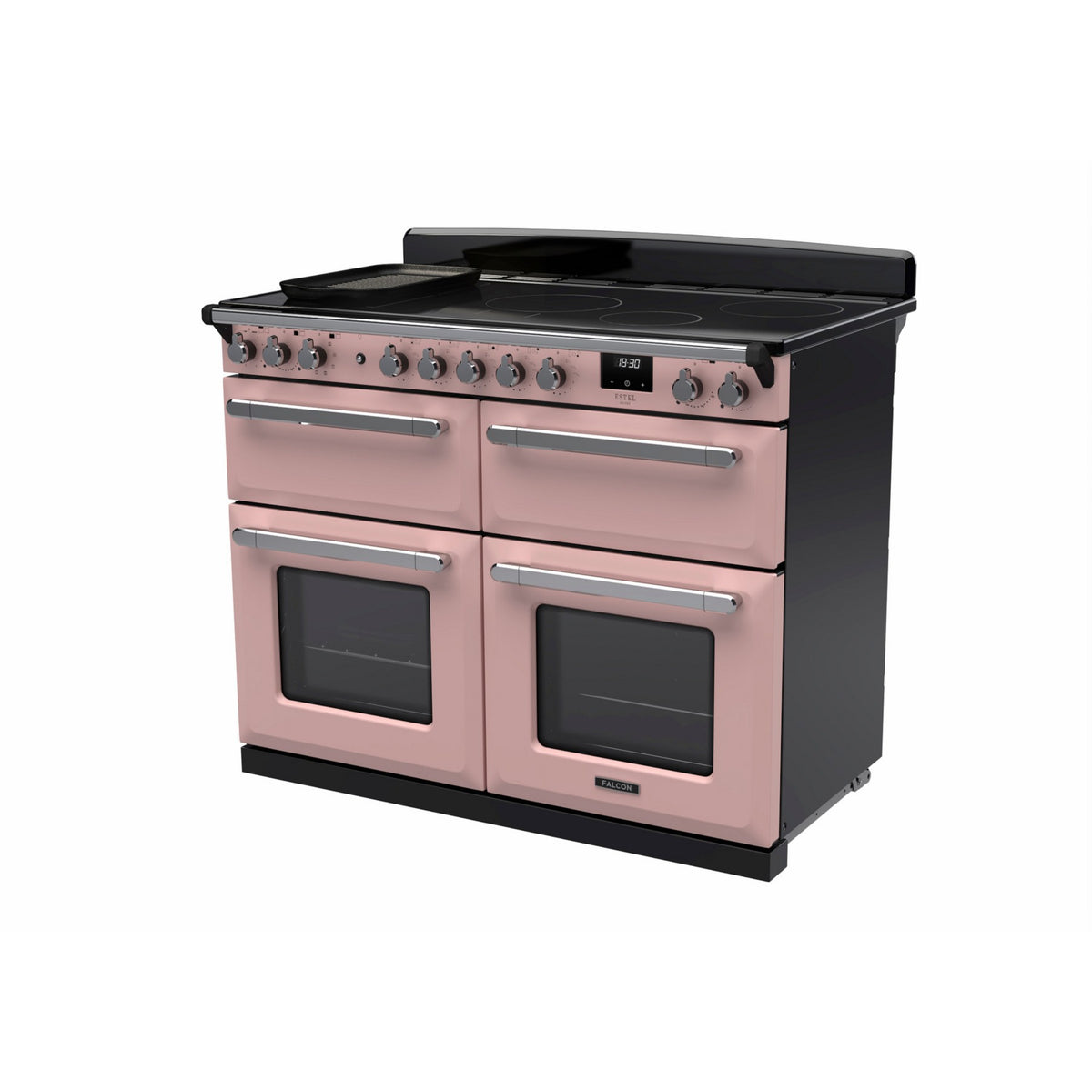Piano de cuisson induction FALCON ESTEL DELUXE BCTAB IND 110 CM ROSE PASTE