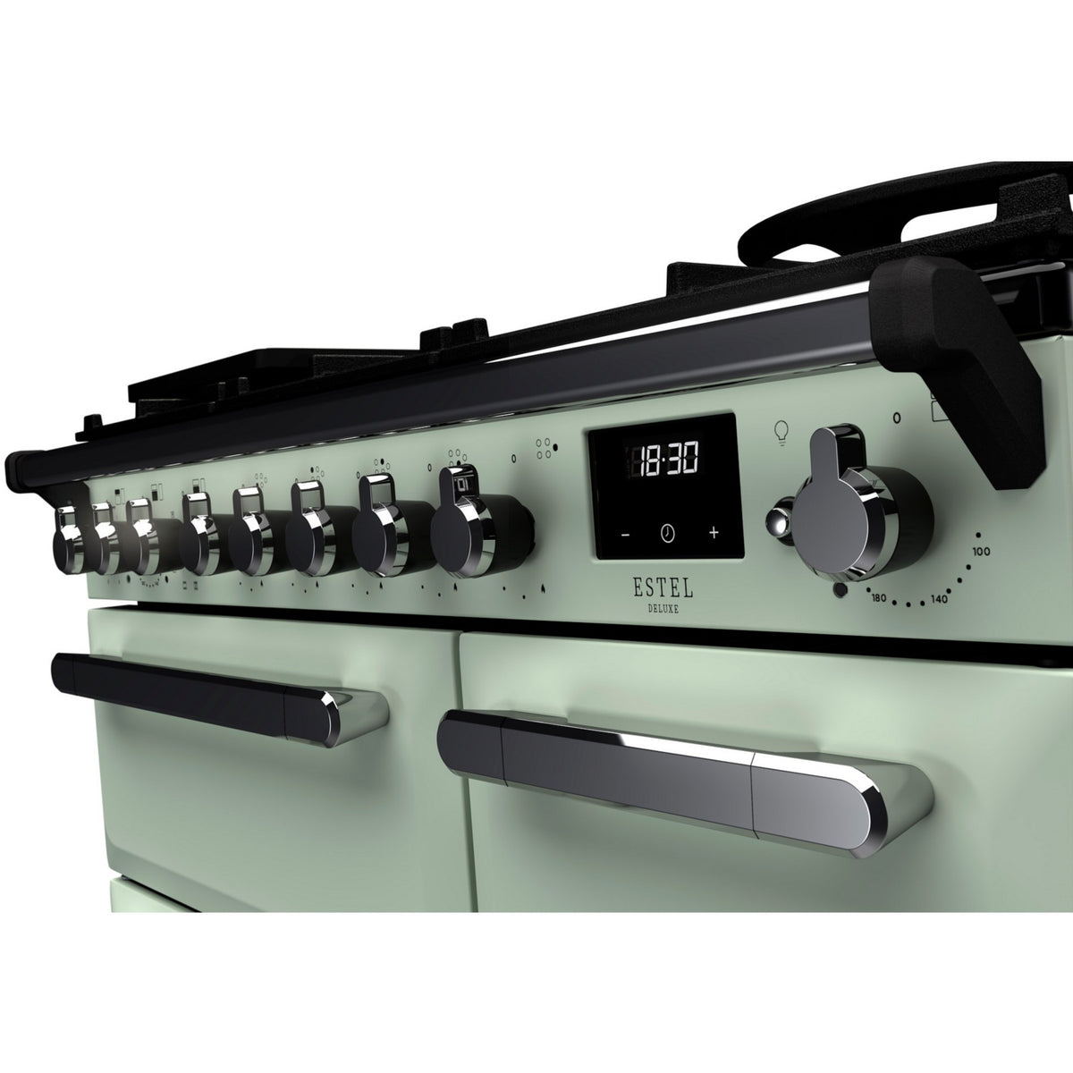 Piano de cuisson gaz FALCON ESTEL DELUXE TAB GAZ 90 CM VERT PASTEL C