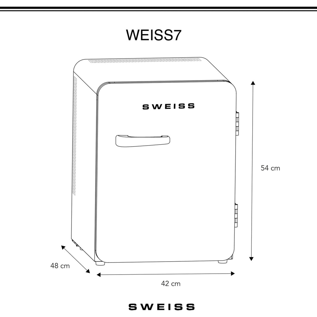 Mini réfrigérateur SWEISS WEISS7