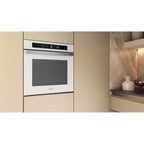 Four encastrable WHIRLPOOL WOI4S8PM1SWAF - Pyrolyse - Chaleur pulsée - Porte froide - Rails télescopiques