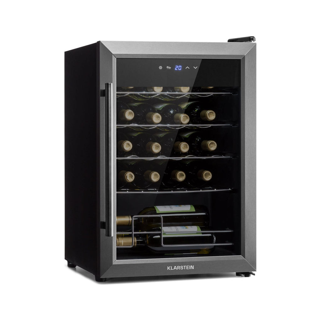 Cave à vin de service KLARSTEIN Shiraz 20 Uno - Gris foncé Reconditionné