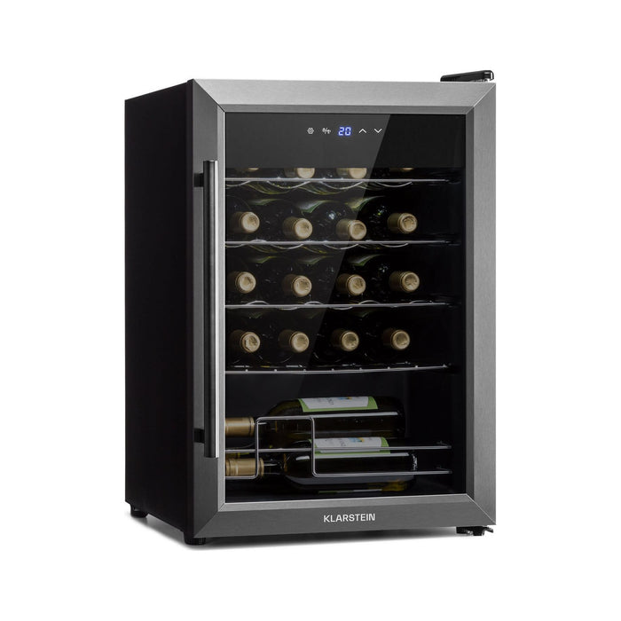 Cave à vin de service KLARSTEIN Shiraz 20 Uno - Gris foncé Reconditionné