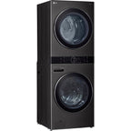Lave linge séchant hublot LG F761TOWERB2 - 17/16 kg - 1100 tr/min - Classe E - Moteur direct drive - Connecté