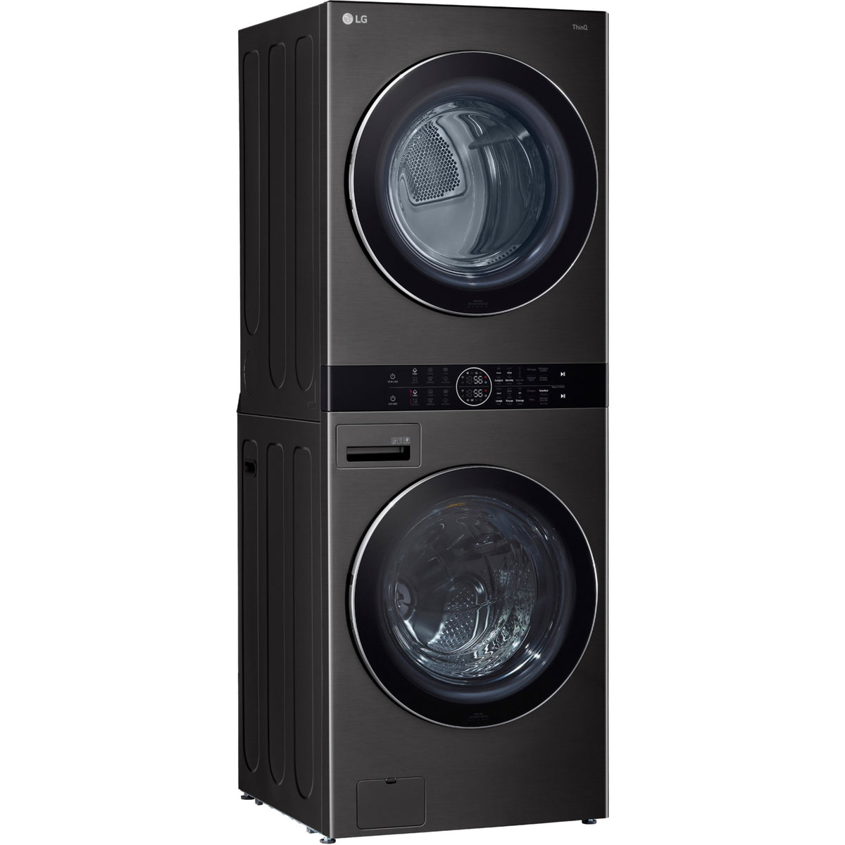 Lave linge séchant hublot LG F761TOWERB2 - 17/16 kg - 1100 tr/min - Classe E - Moteur direct drive - Connecté