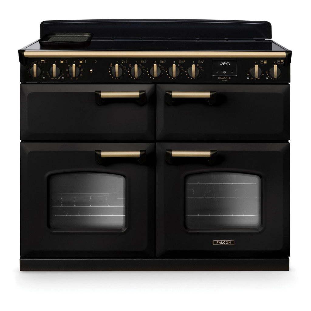 Piano de cuisson induction FALCON NGC TAB IND 110 CM CHARBON LAITON ANTIQU