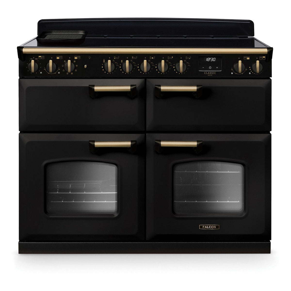 Piano de cuisson induction FALCON NGC TAB IND 110 CM CHARBON LAITON ANTIQU