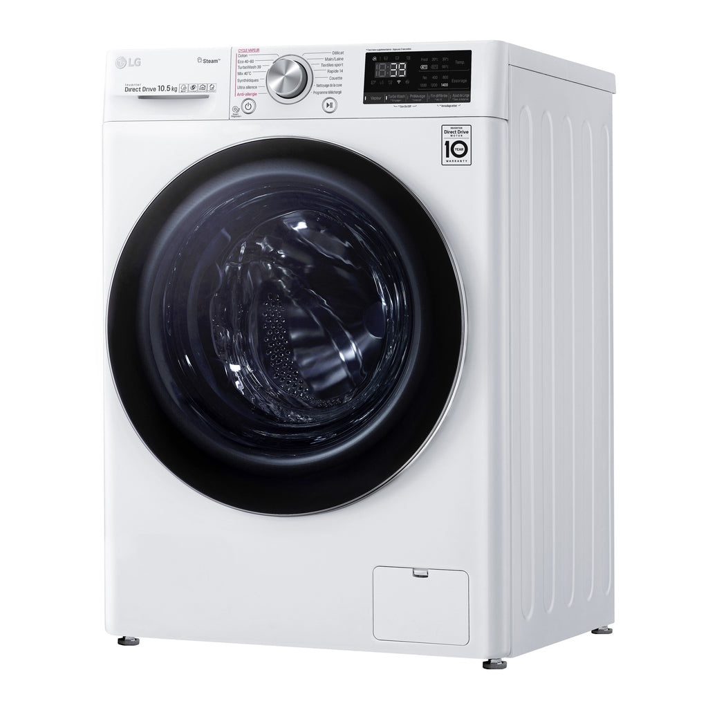 Lave linge hublot LG F14V71WHST Reconditionné