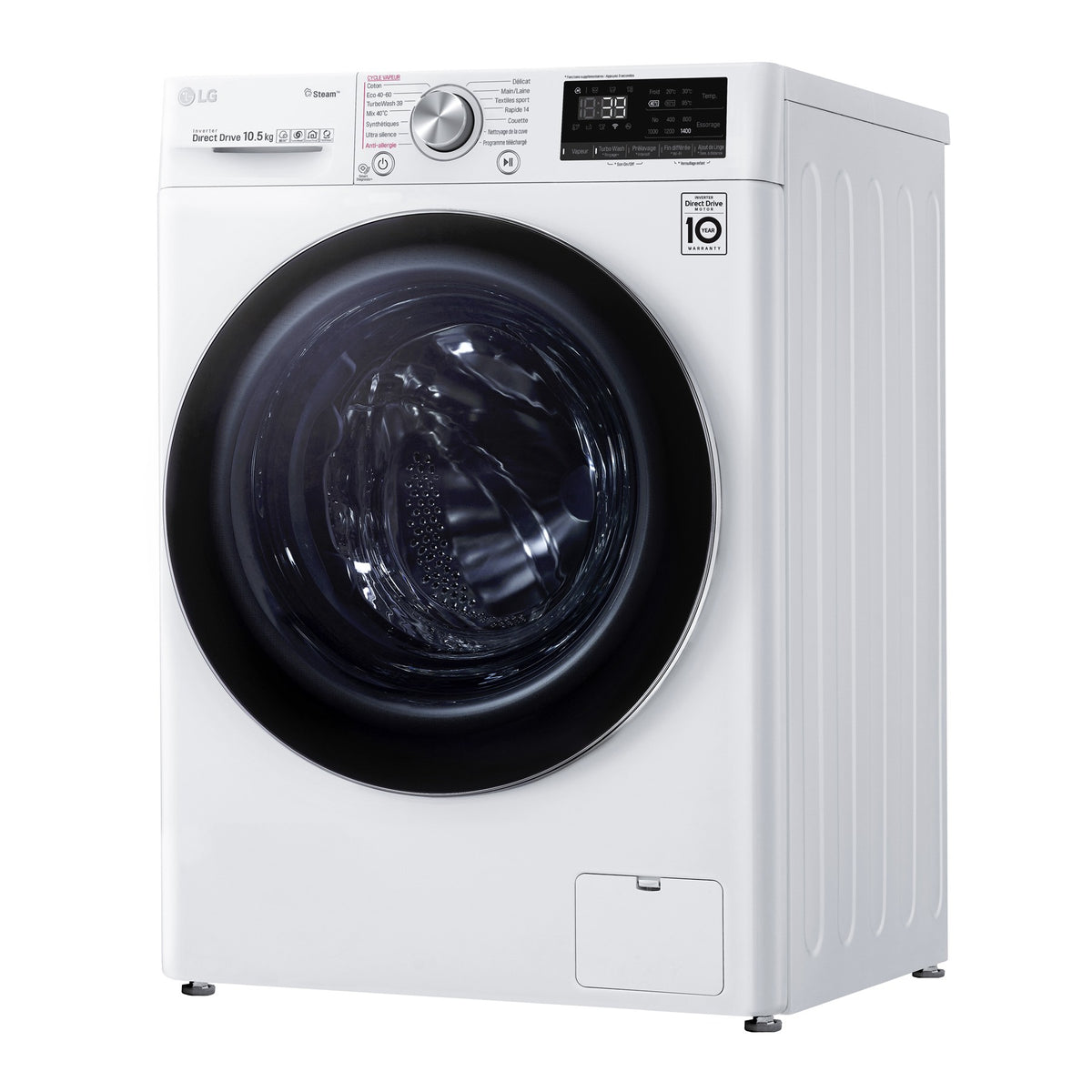 Lave linge hublot LG F14V71WHST Reconditionné