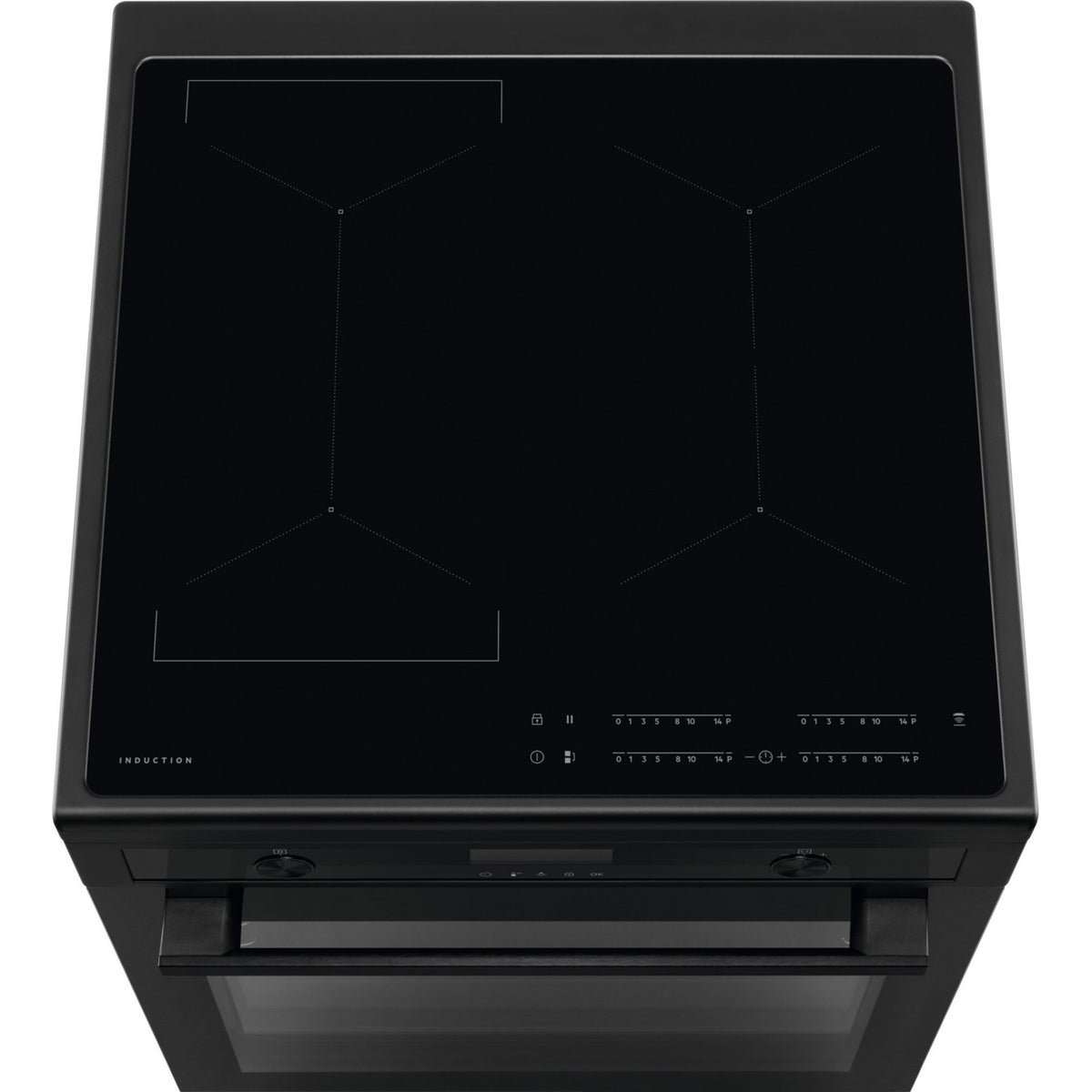 Cuisinière induction AEG CIB6490APB Pyrolyse