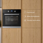 Four encastrable KLARSTEIN Verosteel 60 cm 67L CEE A 3220 W Noir