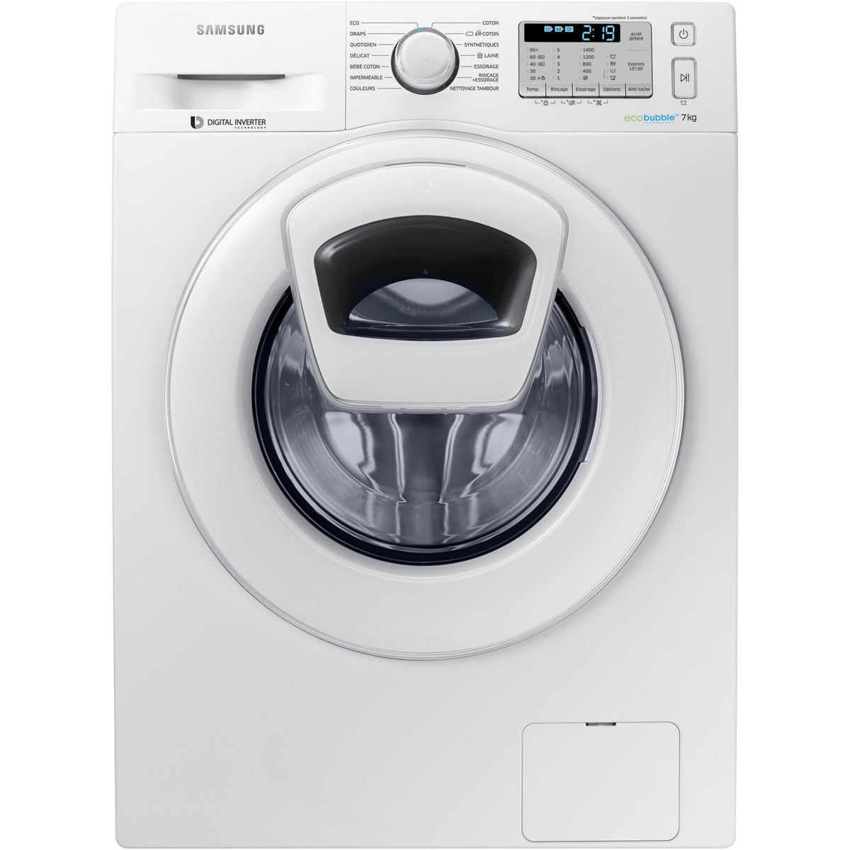 Lave linge hublot SAMSUNG WW70K5413WW ADD WASH Reconditionné