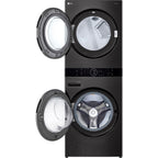 Lave linge séchant hublot LG F761TOWERB2 - 17/16 kg - 1100 tr/min - Classe E - Moteur direct drive - Connecté