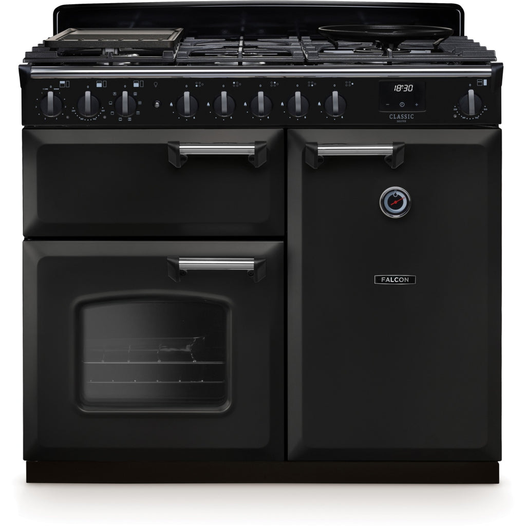 Piano de cuisson gaz FALCON NGC TAB GAZ 100 CM CHARBON CHROME