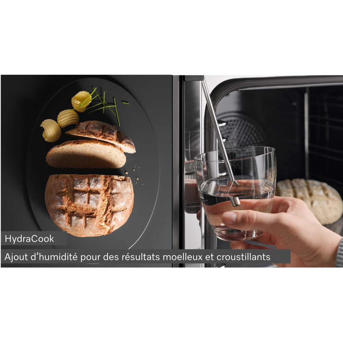 Four encastrable fonction vapeur MIELE H 7164 BP - Pyrolyse - Chaleur tournante - Combiné vapeur - Porte froide - Écran tactile