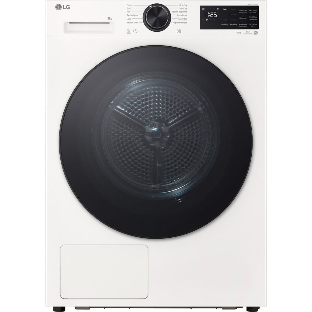Sèche linge pompe à chaleur LG RH9X56WH