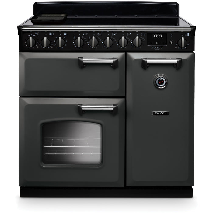 Piano de cuisson induction FALCON NGC TAB IND 90 CM ARDOISE CHROME