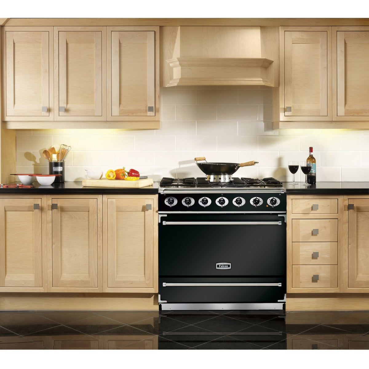 Piano de cuisson gaz FALCON F900SDFBL/CM-EU