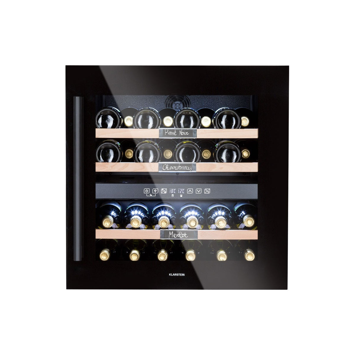 Cave à vin de service KLARSTEIN Vinsider 36 Onyx - Noir