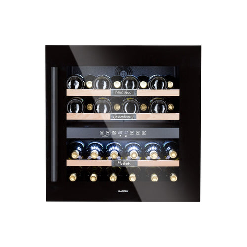 Cave à vin de service KLARSTEIN Vinsider 36 Onyx - Noir