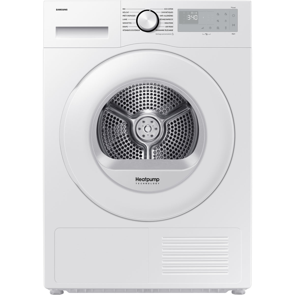 Sèche linge pompe à chaleur SAMSUNG DV90DG52A0THEF