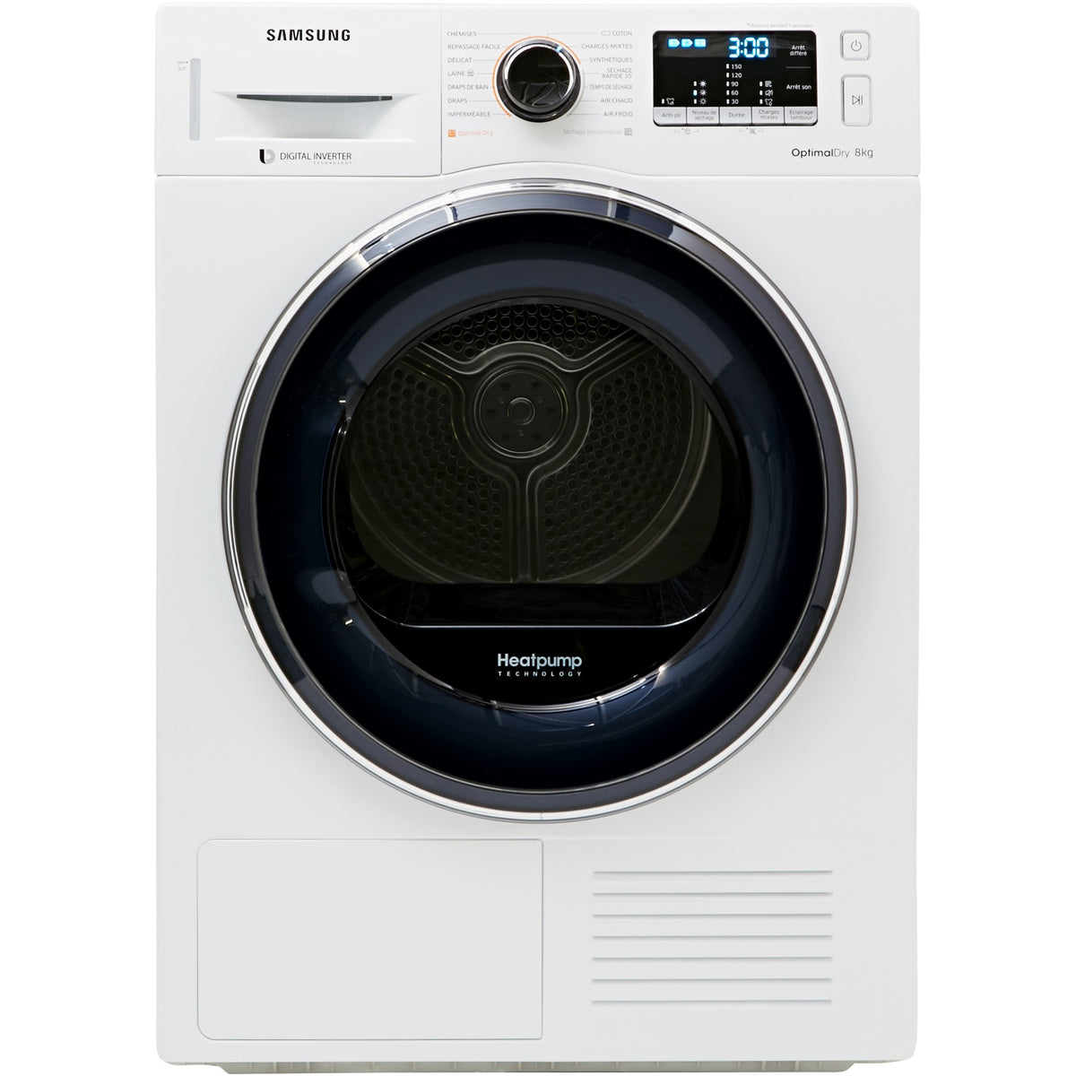 Sèche linge pompe à chaleur SAMSUNG DV80M52103W/EF Reconditionné