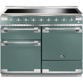 Piano de cuisson induction FALCON ELISE 110 VERT MINERAL MAT NICKEL BROSSÉ