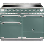 Piano de cuisson induction FALCON ELISE 110 VERT MINERAL MAT NICKEL BROSSÉ